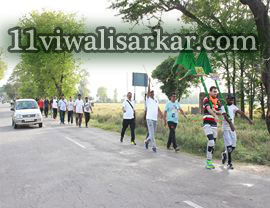 12vi Paidal Yatra Darbar Ya Ghause Azam Dastgir Trust (Regd) Roshan Pir (Sheikh Abdul Qadir Jilani), Roshani Ground, Purani Sabji Mandi, Ludhiana to Peer Nigaha - UNA