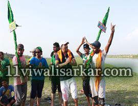 12vi Paidal Yatra Darbar Ya Ghause Azam Dastgir Trust (Regd) Roshan Pir (Sheikh Abdul Qadir Jilani), Roshani Ground, Purani Sabji Mandi, Ludhiana to Peer Nigaha - UNA