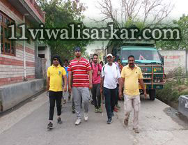 12vi Paidal Yatra Darbar Ya Ghause Azam Dastgir Trust (Regd) Roshan Pir (Sheikh Abdul Qadir Jilani), Roshani Ground, Purani Sabji Mandi, Ludhiana to Peer Nigaha - UNA