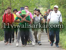 12vi Paidal Yatra Darbar Ya Ghause Azam Dastgir Trust (Regd) Roshan Pir (Sheikh Abdul Qadir Jilani), Roshani Ground, Purani Sabji Mandi, Ludhiana to Peer Nigaha - UNA