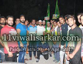 14vi Paidal Yatra Darbar Ya Ghause Azam Dastgir Trust (Regd) Roshan Pir (Sheikh Abdul Qadir Jilani), Roshani Ground, Purani Sabji Mandi, Ludhiana to Peer Nigaha - UNA - 
          30 March - 04 April, 2017